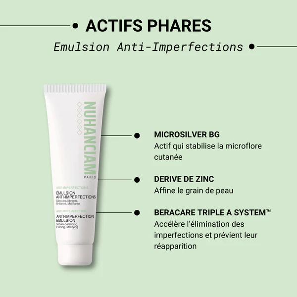 EmulsionAntiimperfections Nuhanciam – ÉMULSION ANTI-IMPERFECTIONS – 30ml