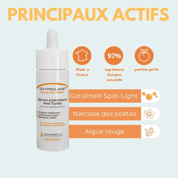 Oxyprolane® éclat du teint – Sérum Éclaircissant Anti-taches Oxyprolane 30ml-