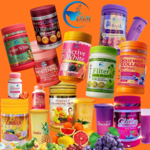 DSM - OFFRE PRO - 30 Pots de Compléments Alimentaires - Glutathion, Collagène, Eclaircissant - 13 Réfs au choix