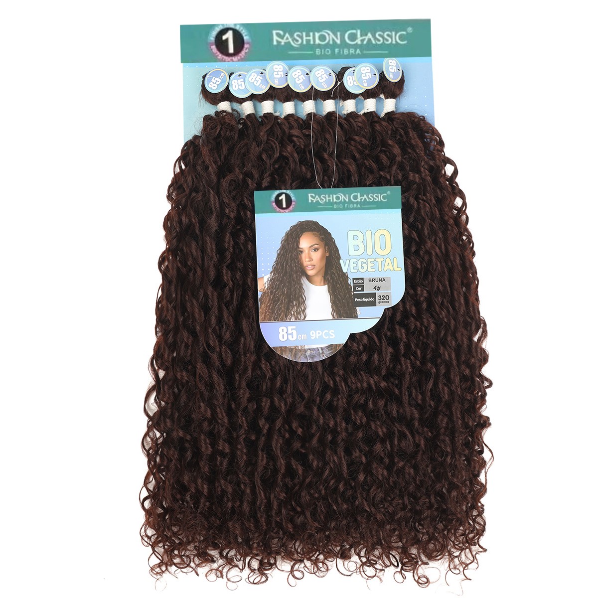 Fashion Classic- Biofibre Protéiné Végétale Premium - Bruna - 320gr - 85cm -4- Fashion Classic- Biofibre Protéiné Végétale Premium - Bruna - 320gr - 85cm -4-