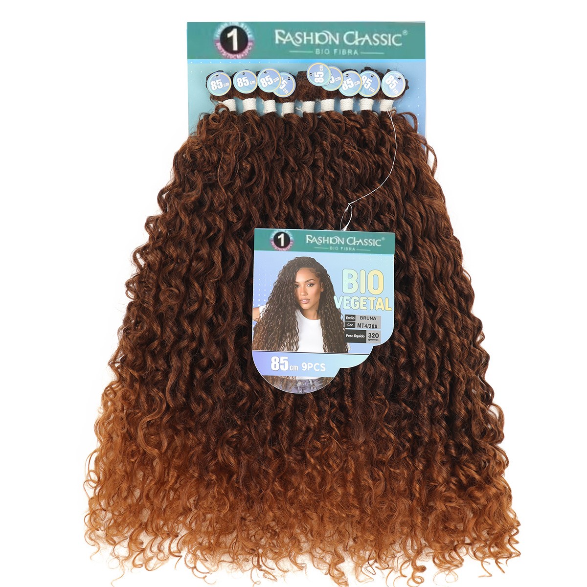 Fashion Classic- Biofibre Protéiné Végétale Premium - Bruna - 320gr - 85cm 4-30- Fashion Classic- Biofibre Protéiné Végétale Premium - Bruna - 320gr - 85cm 4-30-